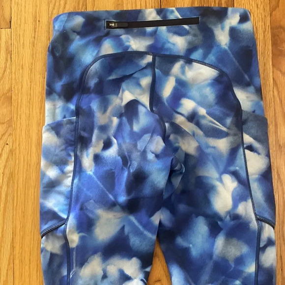 Lululemon 4 Wunder Under Hi-Rise Tight Blush Blossom Alpine White Midnight Navy - Picture 6 of 12